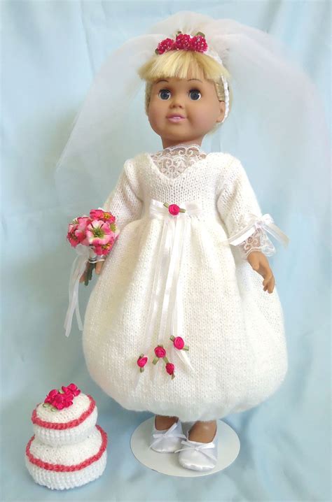 A Charming Wedding For 18 Inch Dolls — Frugal Knitting Haus