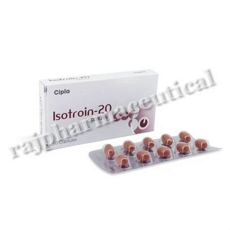 Finished Product Isotretinoin Isotroin 20 Mg Capsule For Anti Acne At