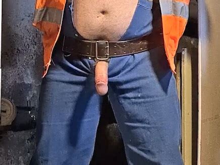 Worker In Hi Vis Belt Boots OF Workie ThisVid Com