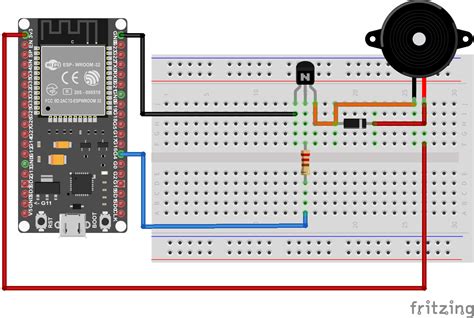 active and passive buzzer for arduino esp8266 and esp32