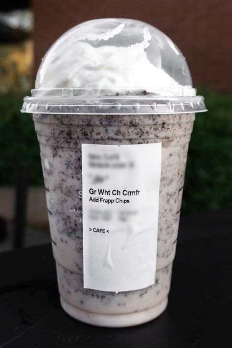 Cookies And Cream Frappuccino Starbucks Secret Menu Coffee At Three