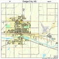 Dodge City Kansas Street Map 2018250