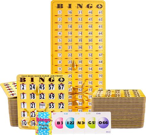 Mr Chips Bingo Game With 50 Jam Proof Quick Clear Large Print Fingertip Slide Bingo