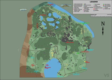Escape From Tarkov Woods Map