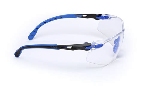3m solus 1000 series safety glasses s1101sgaf black blue clear scotchgard anti fog lens buy