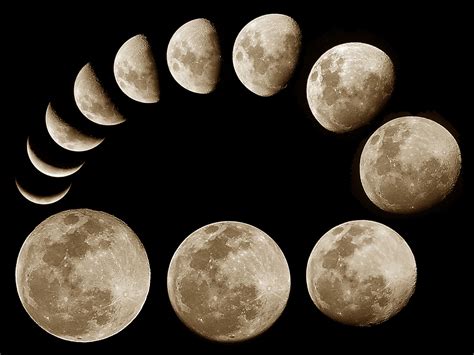 Wallpaper Moon Phases