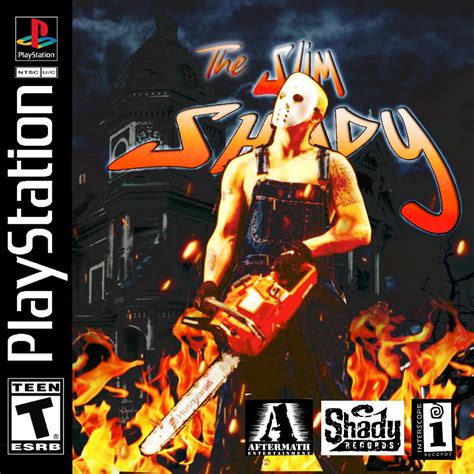 I Photoshopped A Slim Shady Ps1 Game Reminem