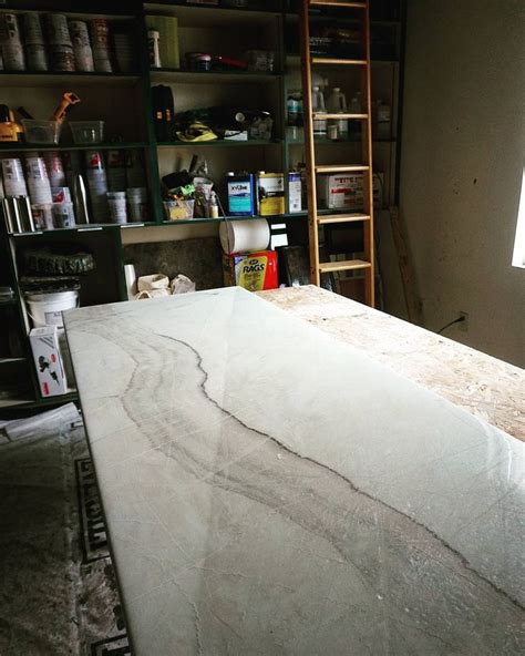 Believe It Or Not This White Marble Was Made Using Epoxy And You Could