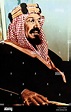 Saudi Arabia Portrait Of King Abdul Aziz Al-Saud First Monarch Of Stock ...