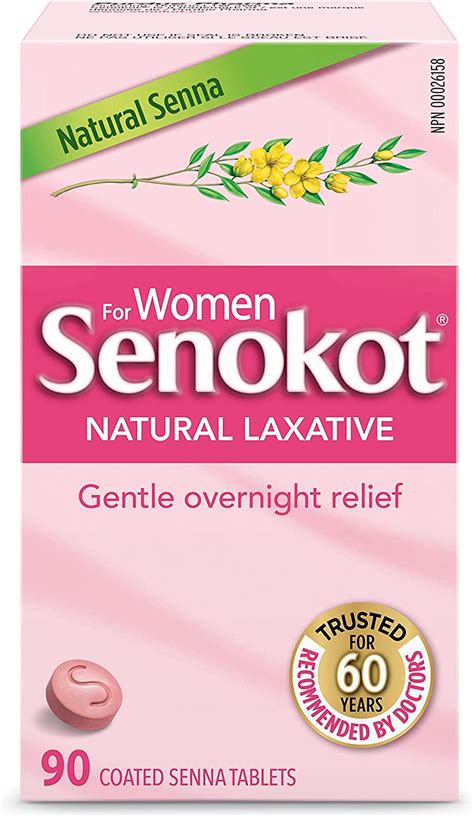 Senokot For Women Natural Laxative 90 Coated Senna Tablets Au Health Household