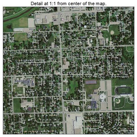 Aerial Photography Map Of Marshalltown Ia Iowa