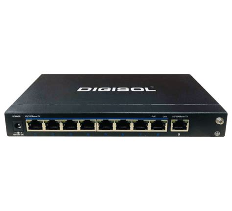 Unmanaged Switches 8 Port Fast Ethernet Poe Unmanaged Switch