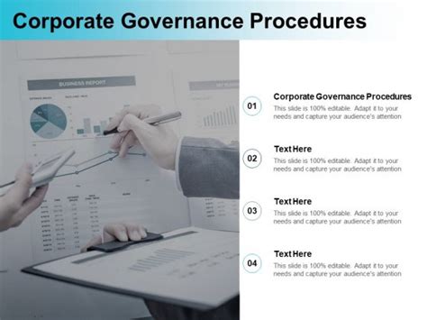 Corporate Governance Procedures Ppt Powerpoint Presentation Inspiration