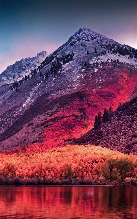 Sierra Nevada Mountains Landscape Hd Mobile Wallpaper 4k Phone