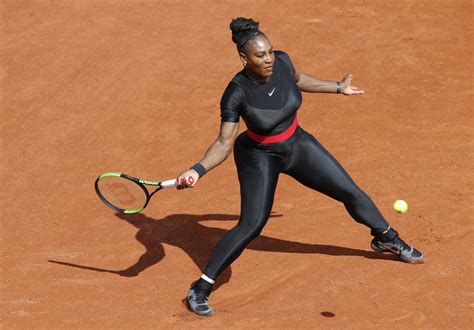 Serena Williams Wore A Wakanda Inspired Catsuit At French Open