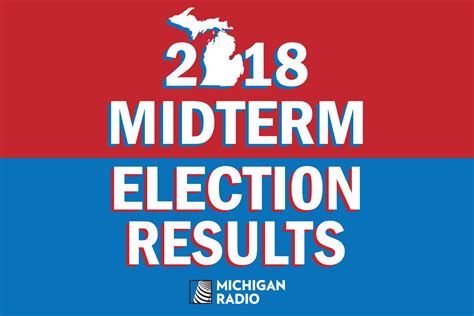 The 2018 sabah state election took place on 9 may 2018 in concurrence with the 14th malaysian general election. 2018 Midterm Election Results | Michigan Radio