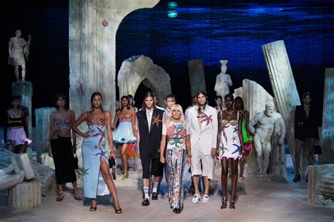 Versace Goes Under The Sea For Spring 2021 Fashionista