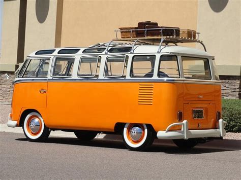 1962 Volkswagen 23 Window Custom Samba Bus Rear 34 101959