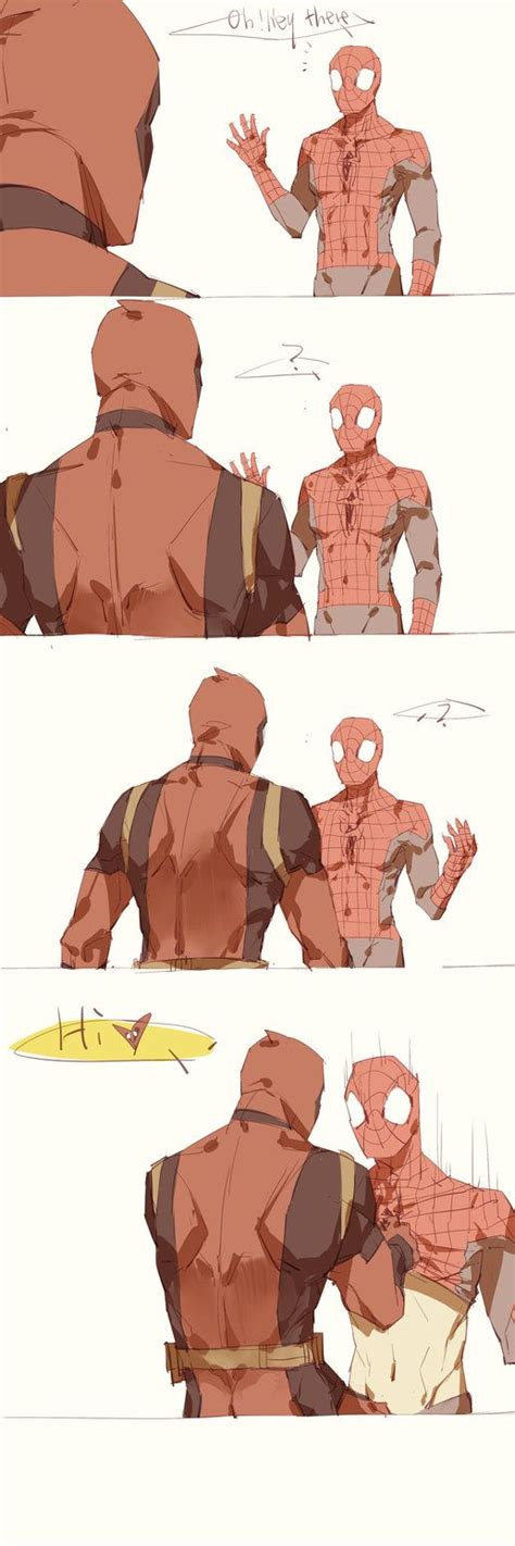 Spideypool177 Deadpool X Spiderman Deadpool And Spiderman Spideypool