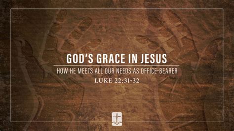 Message Gods Grace In Jesus How He Meets All Our Needs As Office