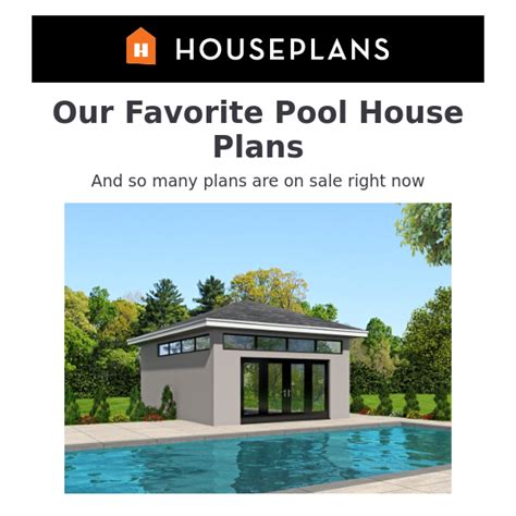 Modern Pool House Plans Houseplans