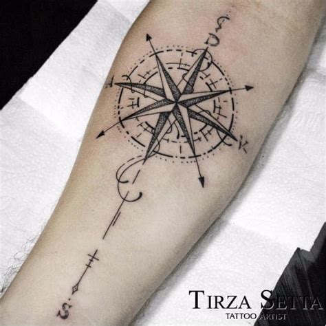 Compass Tattoos Arm Mandala Compass Tattoo Simple Compass Tattoo