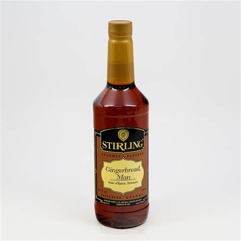 Stirling Gingerbread Syrup Tri State Restaurant Supply Inc