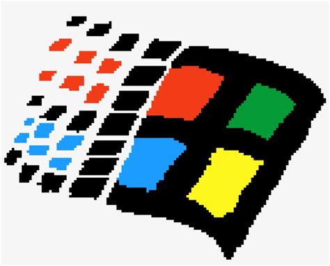 Old Windows Logo Microsoft Windows 98 Logo Transparent Png