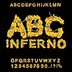 Inferno ABC Fonte Do Inferno Letras Do Fogo Pecadores No Hellfire Helli ...