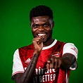 FINALLY: Arsenal unveil Thomas Partey after £45m move from Atletico ...