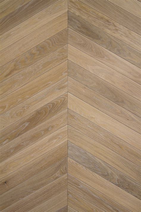 Cornsilk Unique Bespoke Wood Chevron Parquet Flooring Hand Finished