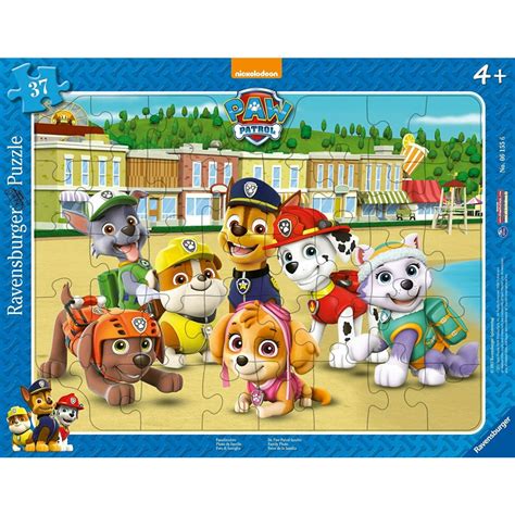 Ravensburger Rahmenpuzzle Paw Patrol Familienfoto 37 Teile Playpolis