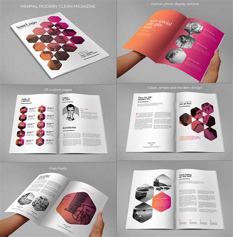 30 Magazine Templates With Creative Print Layout Designs