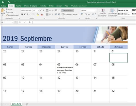 Como Hacer Calendario En Excel Printable Templates Free