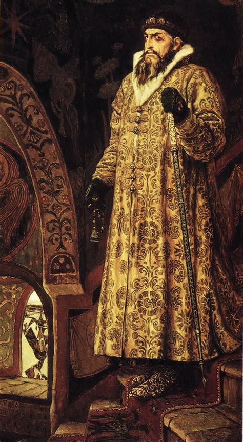Ivan Iv Vasilyevich Also Known As Ivan The Terrible Painting By