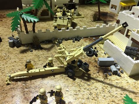 M198 155mm Howitzer Lego War Cool Lego Lego Military