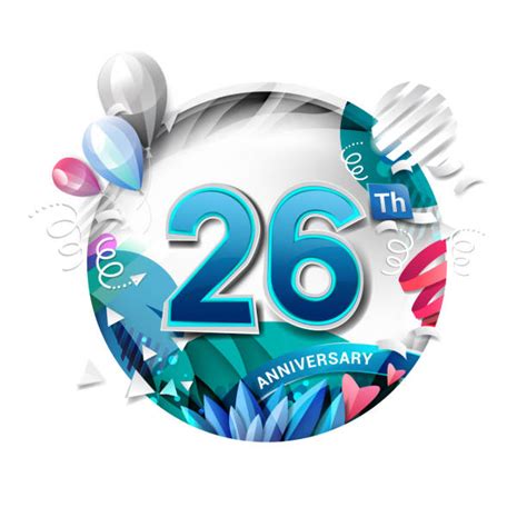 26th Birthday Background Illustrations Royalty Free Vector Graphics