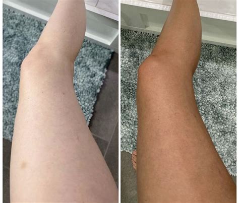 Self Tan Before And After Tan Before And After Sunless Tanner Tanning