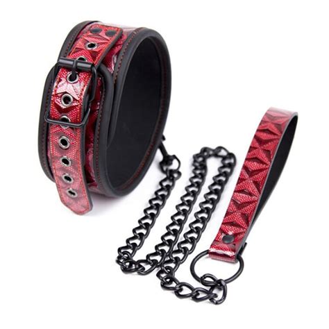Sexy Neck Collar With Chain Neck Cuffs Leash Adult Game Fetish Sandm Sex Toy Adult Products Bdsm