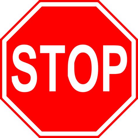 stop road sign roadsign · free vector graphic on pixabay