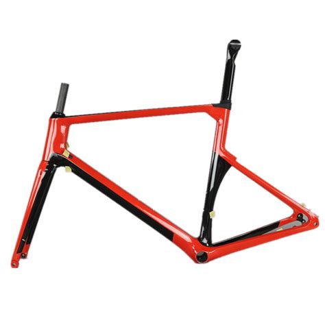 Lightweight Aero Carbon Road Racing Frame Hight Modulus Toray T800