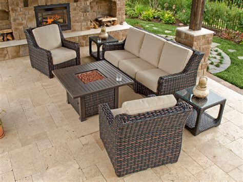 Looking for deep seating patio furniture? Wicker Furniture Outdoor Home Depot Modern Ideas White ...