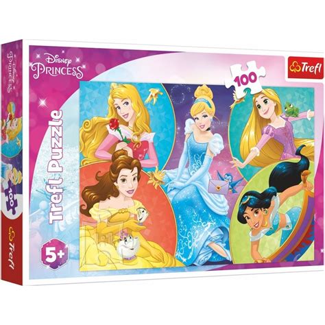 Trefl Puzzle Spoznajte Sladké Princeznédisney Princess 100 Dielikov