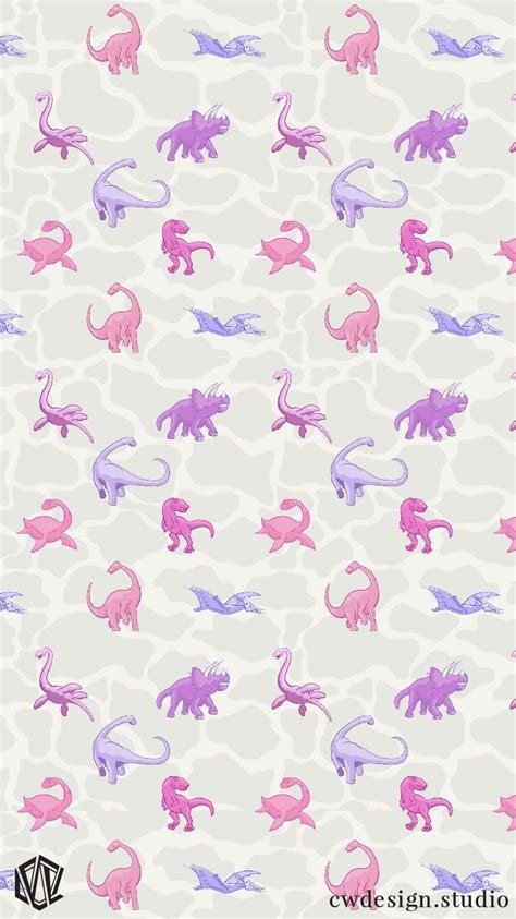 Purple Dino Wallpapers Wallpaper Cave