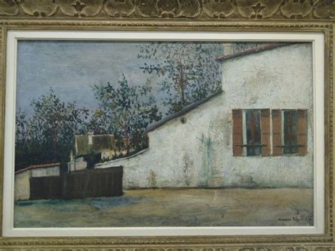 Maurice Utrillo Maison De Berlioz 1914 Paris Maurices Painting