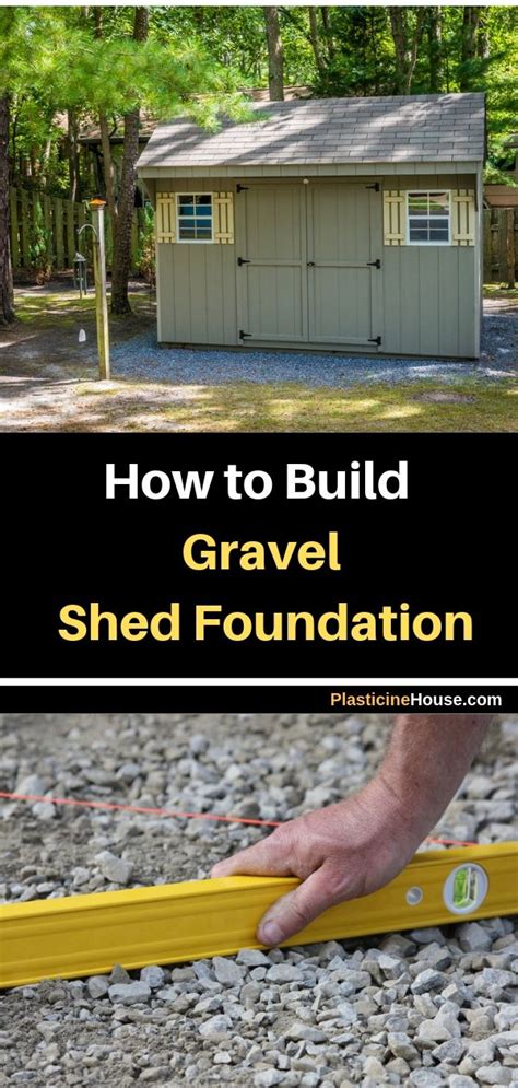 How To Build A Gravel Shed Foundation Essential Guide Shed