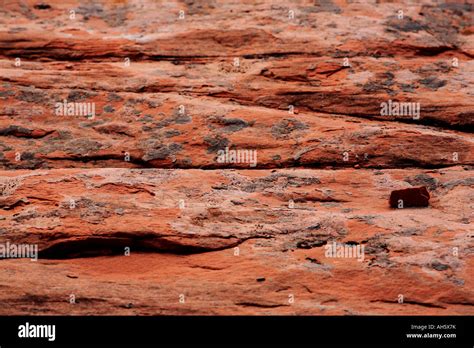 Red Desert Rock Northern Arizona Stock Photo Alamy