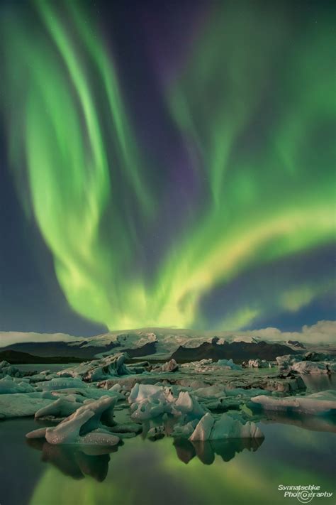 Aurora Explosion Northern Lights Iceland Europe Synnatschke