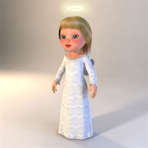 3d Model Animation Blond Woman Female Character