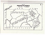 Civil War Blog » Historical County Maps of Pennsylvania